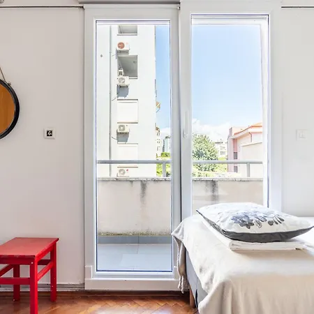 شقة Zenta With Terrace And Sea View, 4 Min Walk To The